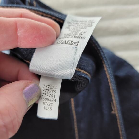 Maurices EverFlex‎ High-Rise Curvy Jeans 18W Reg Dark Wash Skinny Stretch - Picture 10 of 10